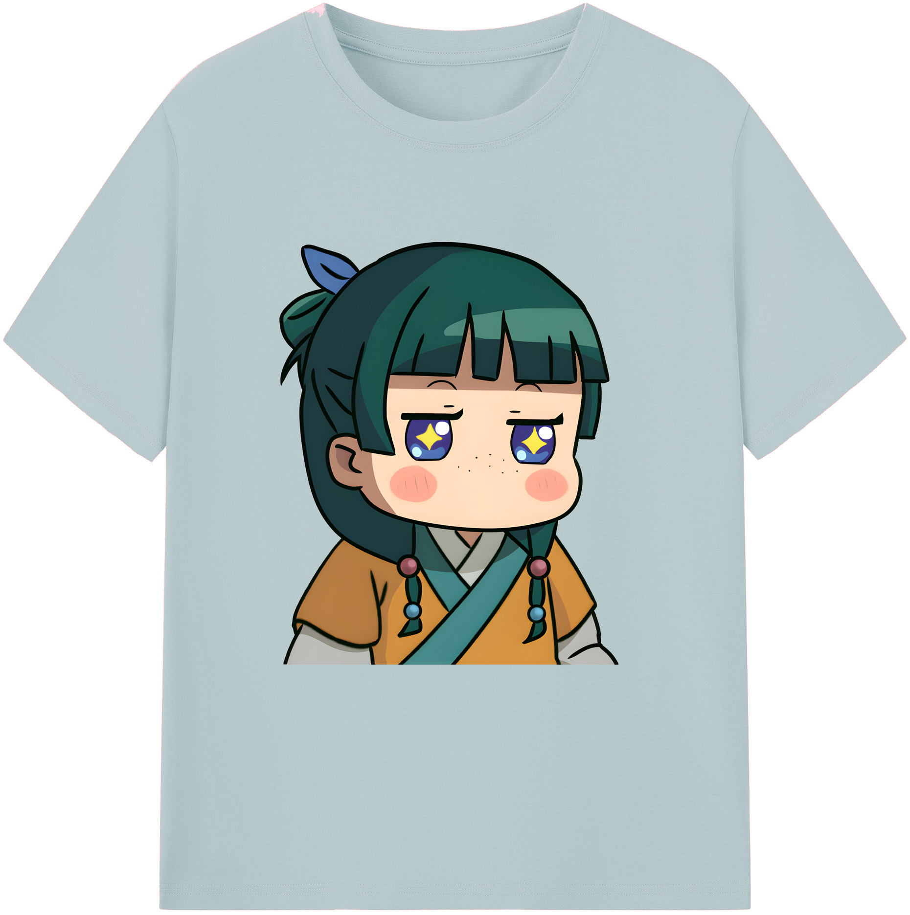 （画像用） 薬屋のひとりごと The Apothecary Diaries 綿100％半袖Tシャツ（フロントプリント）